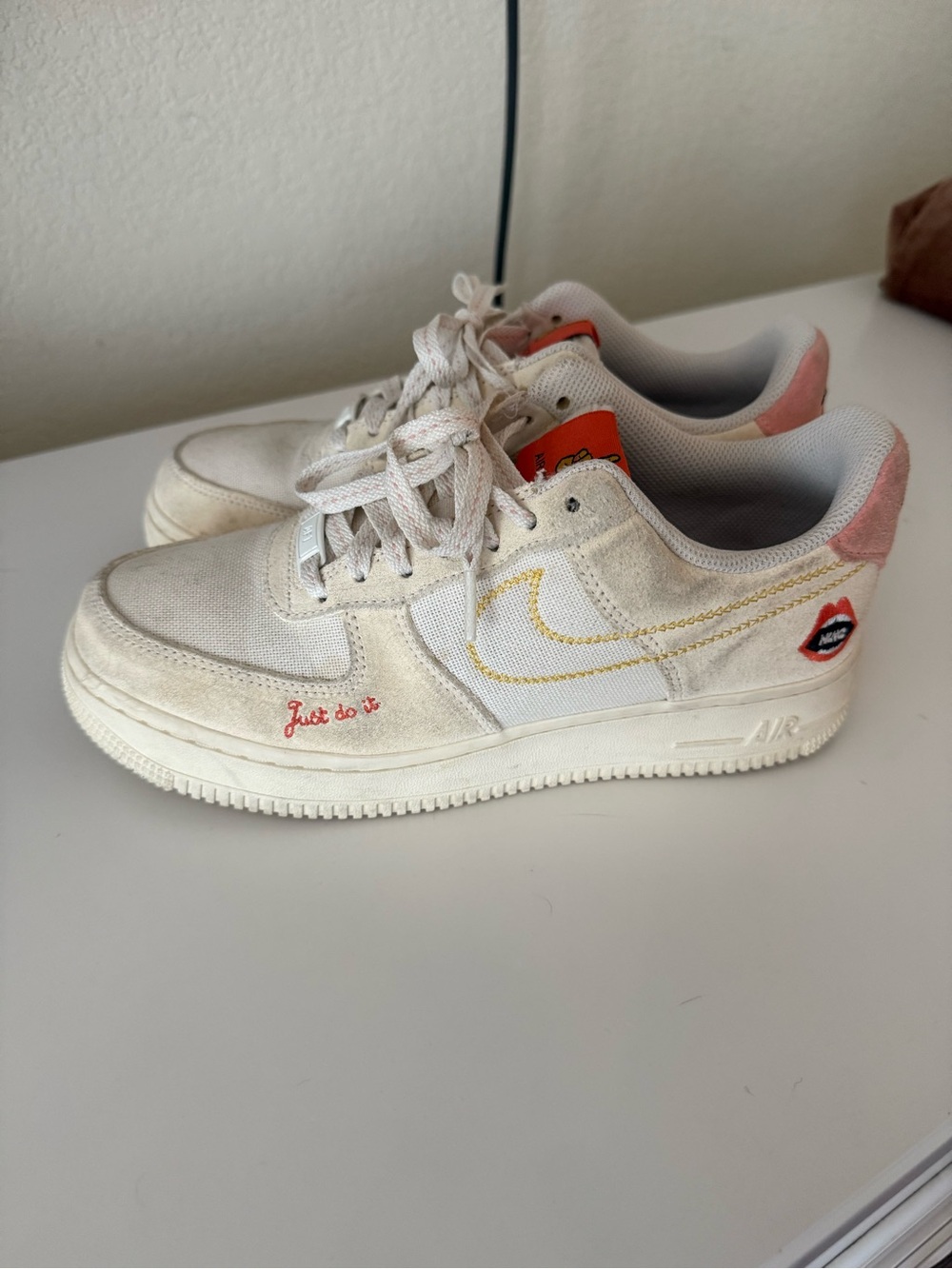 Nike Air Force Ones platform women’s sneakers